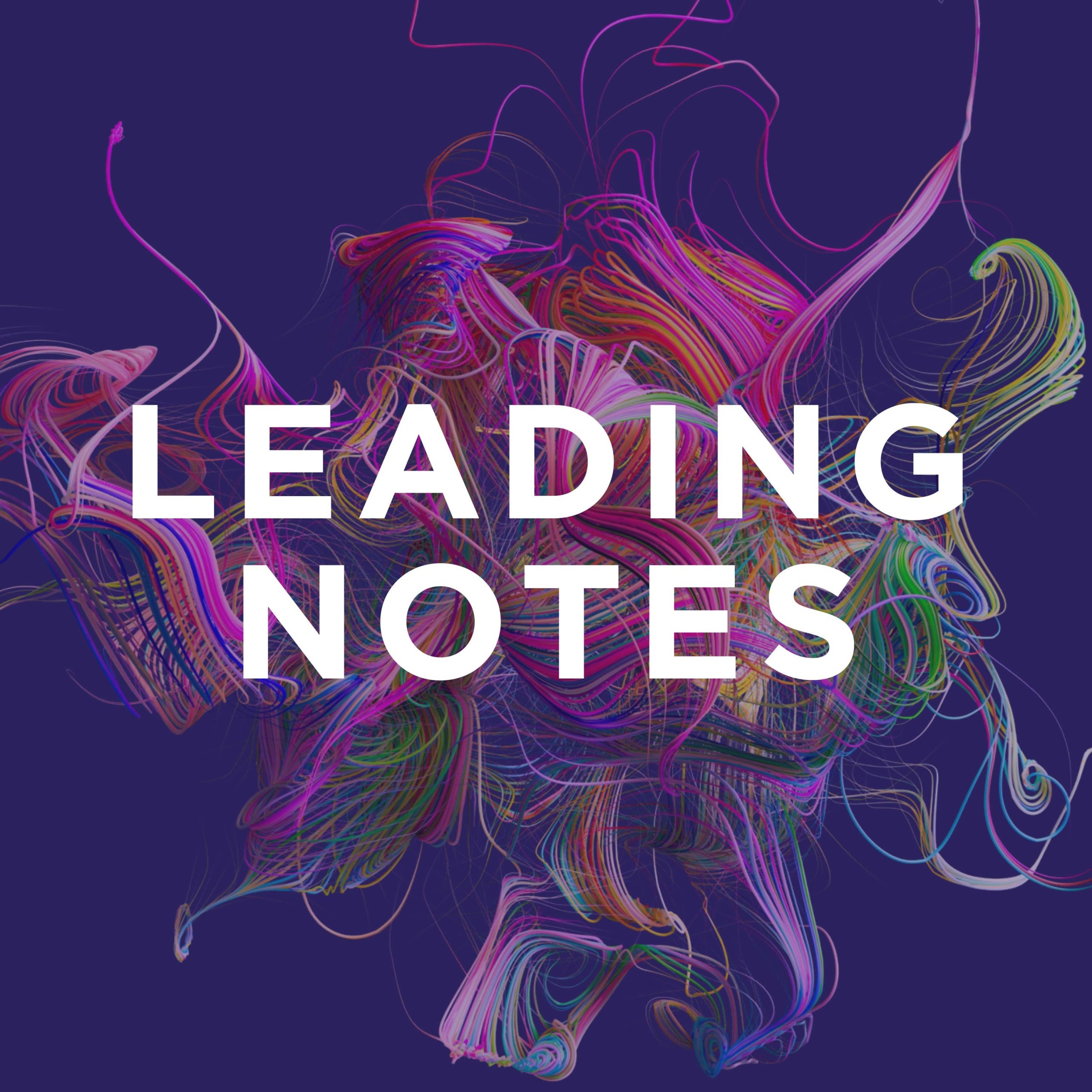 Podcast logo leading notes 3000 x 3000
